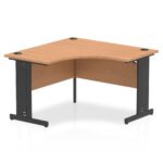 Impulse 1200mm Cable Managed Leg Corner Desk - Image 10