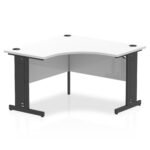 Impulse 1200mm Cable Managed Leg Corner Desk - Image 16