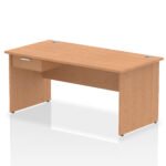 Impulse Panel End Straight Desk Frame With Single One Drawer Fixed Pedestal - Image 19