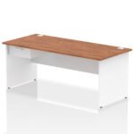 Impulse Panel End Straight Desk Frame With Single One Drawer Fixed Pedestal - Image 52