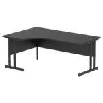 Impulse 1800mm Left Crescent Desk Cantilever Leg - Image 31