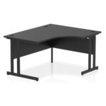 Impulse 1400mm Right Crescent Desk Cantilever Leg - Image 19