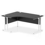 Impulse 1600mm Right Crescent Desk Cantilever Leg - Image 21