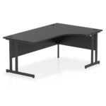 Impulse 1800mm Right Crescent Desk Cantilever Leg - Image 19