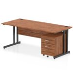 Impulse 1800mm Cantilever Straight Desk With Mobile Pedestal - Image 31