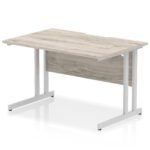 Impulse Scalloped Edge 1200mm Straight Desk Cantilever Leg - Image 6