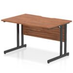 Impulse Scalloped Edge 1200mm Straight Desk Cantilever Leg - Image 14