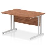 Impulse Scalloped Edge 1200mm Straight Desk Cantilever Leg - Image 15