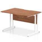 Impulse Scalloped Edge 1200mm Straight Desk Cantilever Leg - Image 16