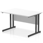 Impulse Scalloped Edge 1200mm Straight Desk Cantilever Leg - Image 17