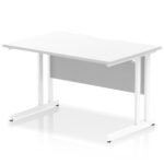 Impulse Scalloped Edge 1200mm Straight Desk Cantilever Leg - Image 19