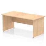 Impulse Scalloped Edge 1600mm Straight Desk Panel End Leg - Image 4