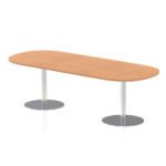 Italia Boardroom Table Silver Leg - Image 17