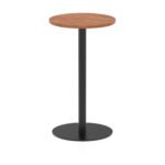 Italia Round Poseur Table Black Leg - Image 8
