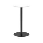 Italia Round Poseur Table Black Leg - Image 9