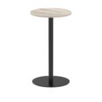 Italia Round Poseur Table Black Leg - Image 12