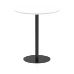 Italia Round Poseur Table Black Leg - Image 33