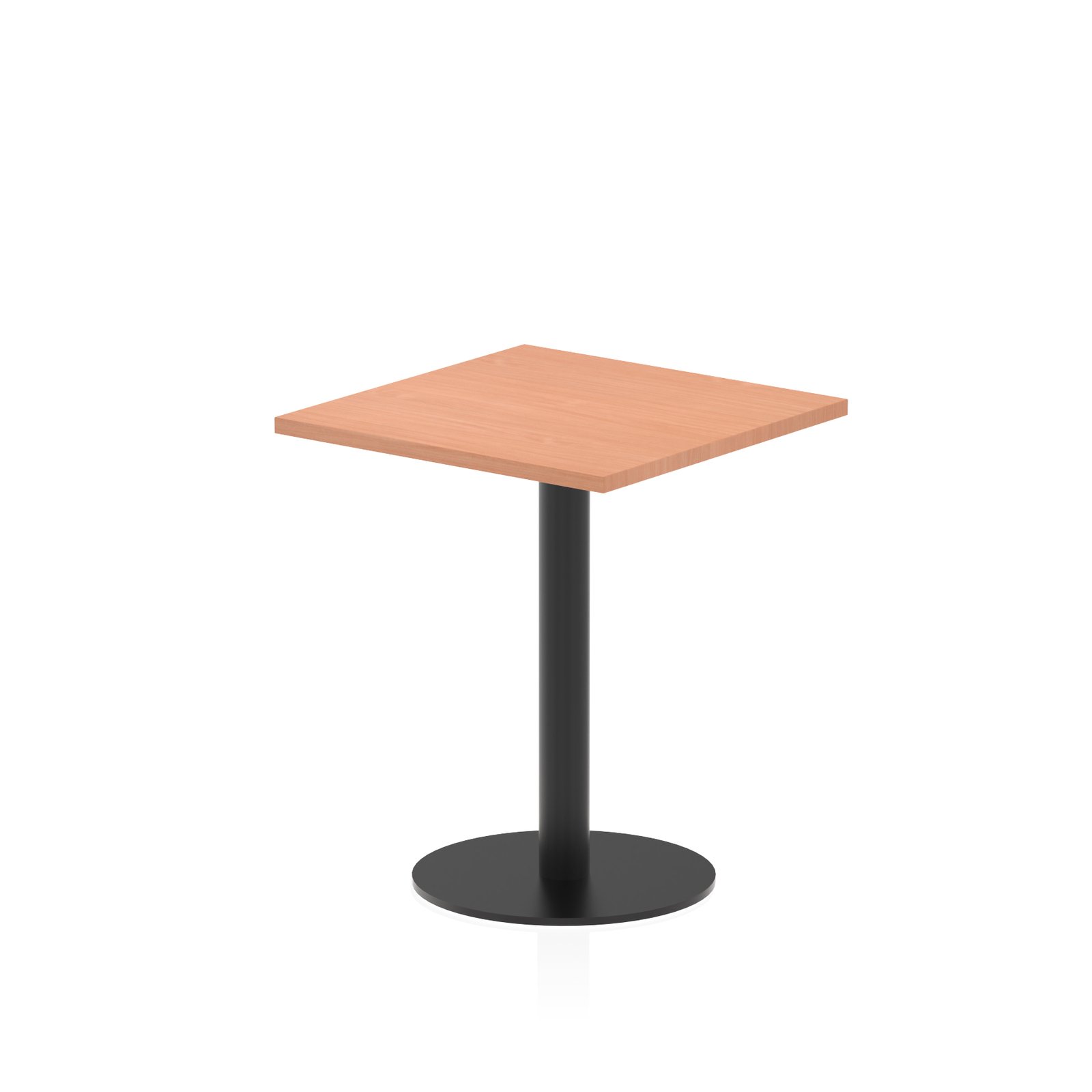 ITL0478_1 Italia Square Poseur Table Black Leg - Image 1