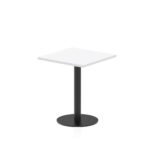 Italia Square Poseur Table Black Leg - Image 3