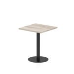 Italia Square Poseur Table Black Leg - Image 6