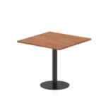 Italia Square Poseur Table Black Leg - Image 14