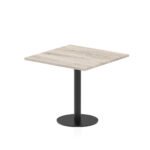 Italia Square Poseur Table Black Leg - Image 18