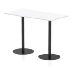 Italia Rectangular Poseur Table Black Leg - Image 33