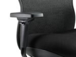Stealth Shadow High Mesh Back Ergonomic Posture Chair with Arms - Image 26
