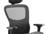 Stealth Shadow High Mesh Back Ergonomic Posture Chair with Arms - Image 14