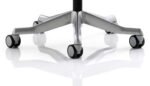 Zure High Back White Shell Executive Office Chair with Arms - Image 31