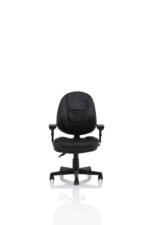 Jackson Medium Back Black Leather Task Operator Office Chair - Image 10