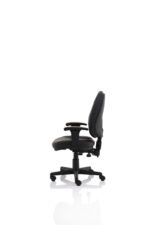 Jackson Medium Back Black Leather Task Operator Office Chair - Image 12