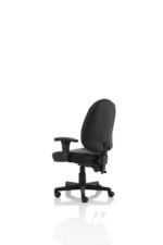 Jackson Medium Back Black Leather Task Operator Office Chair - Image 13
