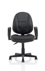 Jackson Medium Back Black Leather Task Operator Office Chair - Image 18