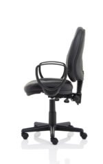 Jackson Medium Back Black Leather Task Operator Office Chair - Image 20