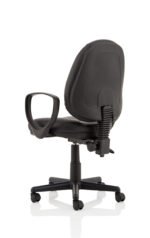 Jackson Medium Back Black Leather Task Operator Office Chair - Image 21