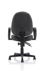 Jackson Medium Back Black Leather Task Operator Office Chair - Image 22
