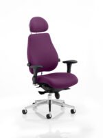 Chiro Plus Ultimate High Back Ergonomic Posture Chair with Arms and Headrest - Image 47