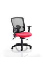 Portland II Medium Mesh Back Task Operator Office Chair with Arms - Image 9
