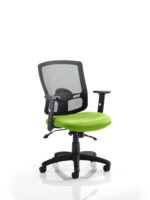 Portland II Medium Mesh Back Task Operator Office Chair with Arms - Image 10