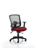 Portland II Medium Mesh Back Task Operator Office Chair with Arms - Image 14