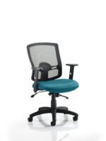 Portland II Medium Mesh Back Task Operator Office Chair with Arms - Image 15