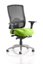 Regent High Mesh Back Ergonomic Task Operator Office Chair with Arms - Image 10
