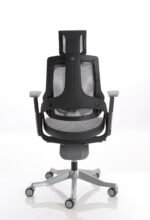 Zure High Back Black Shell Executive Office Chair with Arms - Image 3