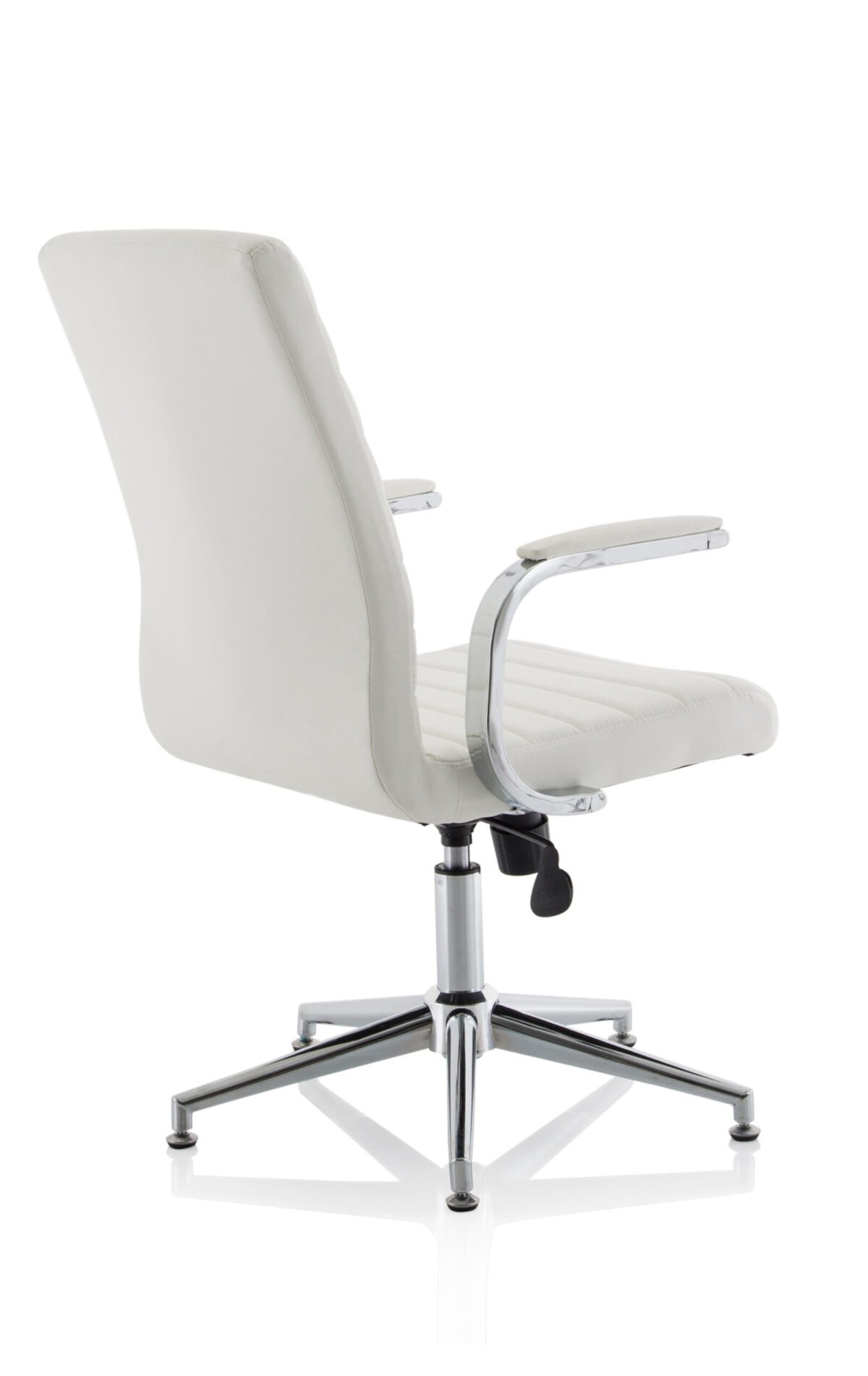 Ezra Medium Back Leather Executive Office Chair with Arms - Image 26
