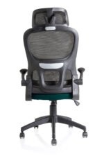 Iris Task Operator Mesh Back Fabric Seat With Headrest - Image 62