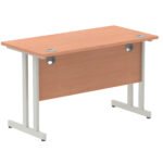 Impulse 1200mm Slimline Desk Cantilever Leg - Image 7