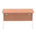 Impulse 1400mm Straight Desk Cable Managed Leg - Image 14