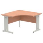 Impulse 1200mm Cable Managed Leg Corner Desk - Image 2