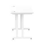 Impulse 1000mm Slimline Desk Cantilever Leg - Image 92